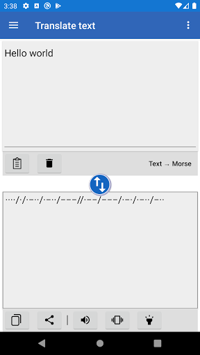 Screenshot of Morse Code - Learn & Translate