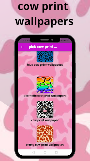Download Pink Cow Print Wallpapers Free For Android Pink Cow Print Wallpapers Apk Download Steprimo Com