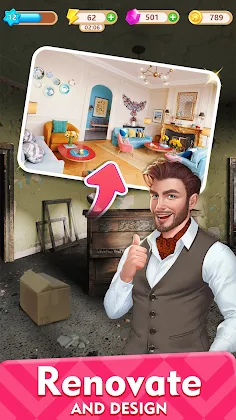 Happy Merge Estate - Screenshot 2