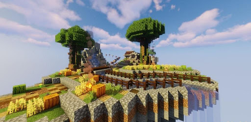 Bản đồ bầu trời cho Minecraft Mod Vô Hạn Tiền v1.1.400036