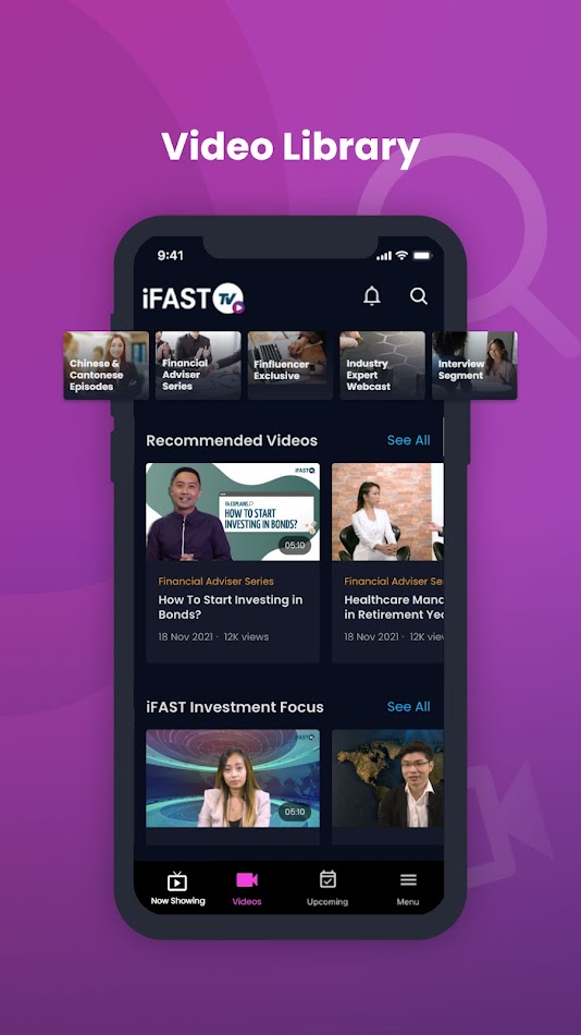 #2. iFAST TV (Android) By: iFAST Corporation Ltd