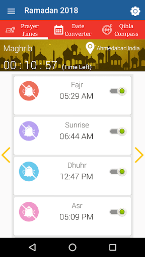 Android application Prayer Times - Qibla, Quran screenshort