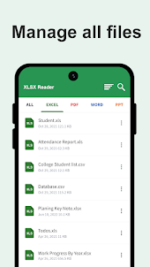 XLSX Reader - XLS Viewer