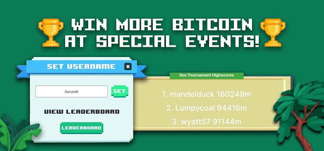 SaruTobi - Play to earn real Bitcoin! 1.51 APK screenshots 6
