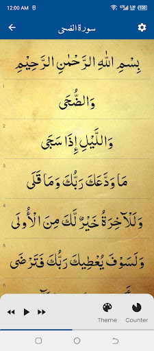 Surah Duha (سورة الضحى) Screen 3