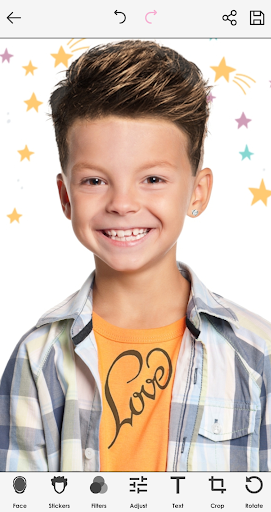 Boy Hair Changer Camera Screen 3