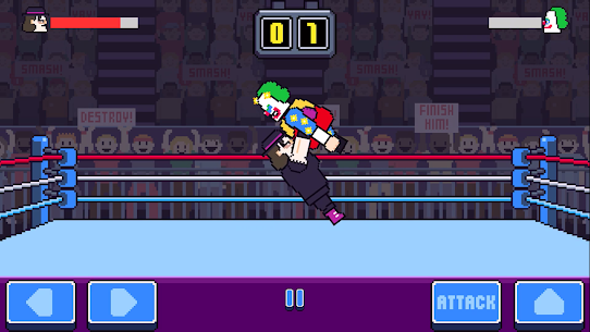 Rowdy Wrestling Mod Apk 1.1.5 (A Lot of Gold Coins) 3