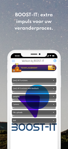 Android application BOOST-IT screenshort
