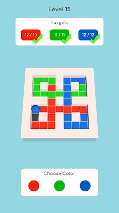 Color Ball: Relaxing Grid Game - Screenshot 3