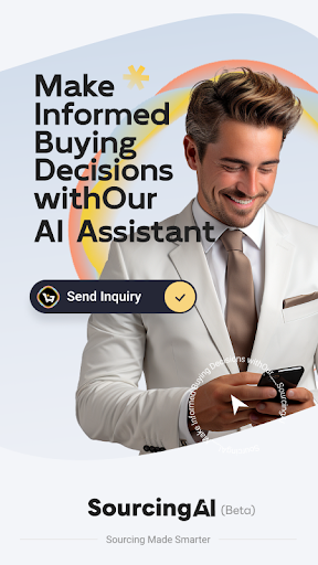 Android application Sourcing AI screenshort