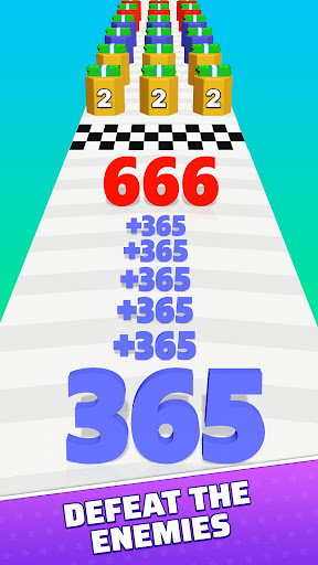 Number Run Race: Add & Grow Screenshot