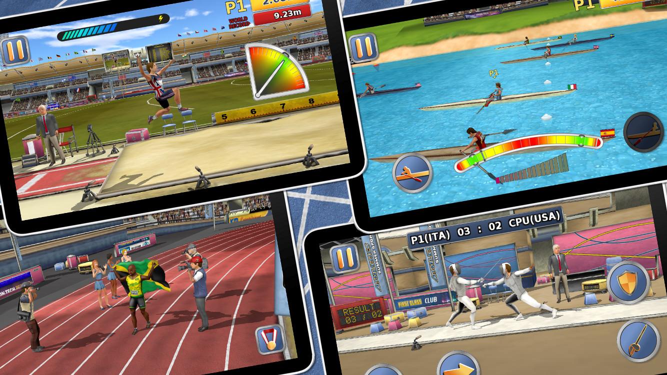 Android application Athletics 2: Summer Sports screenshort