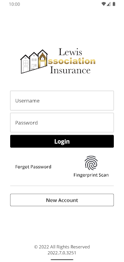 Android application Lewis Association Ins Online screenshort
