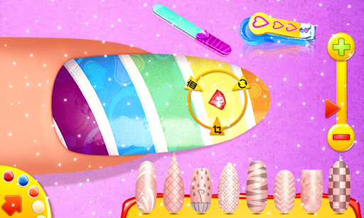 Girls Nail salon: Makeup Games Mod3