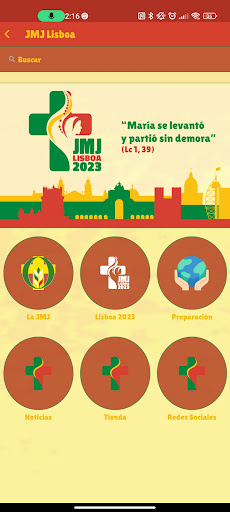 JMJ Lisboa 2023 screenshot