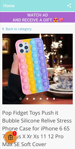 Pop It Phone Cases Shop Screen 2