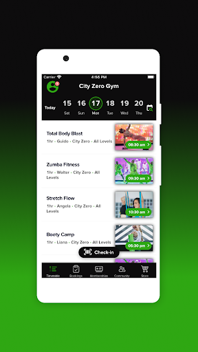 City Zero Gym Screen 2