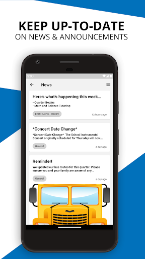 Android application Claiborne Parish Schools screenshort