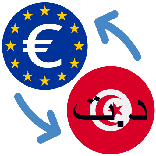 Euro to Tunisian Dinar Convert logo