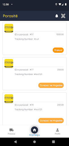 Android application Express24 screenshort