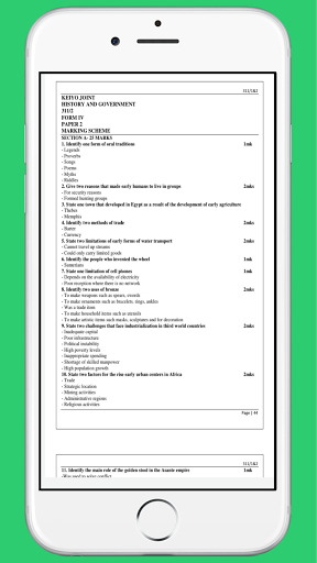 History and government paper 2