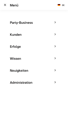 myTupperware - BusinessPortal Screen 3
