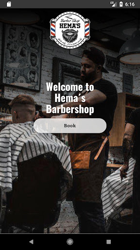 Android application Hema's Barbershop screenshort