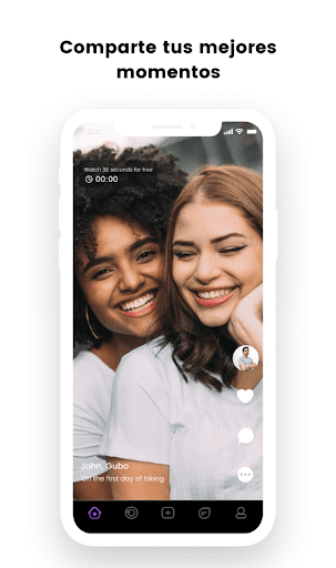 Android application Socially screenshort