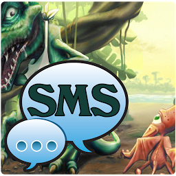 「Dino主題GO短信專業版」圖示圖片