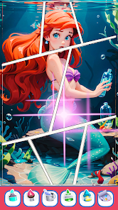 Mermaid Coloring Games Sanrio 1.0 APK + Mod (Unlimited money) إلى عن على ذكري المظهر