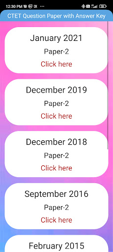 Ctet Previous Year Question Screen 3