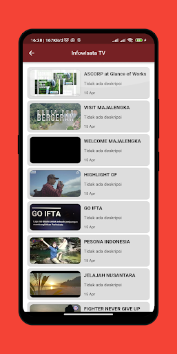 Infowisata Online Screen 3