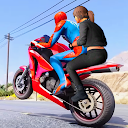 Download Superhero Bike Taxi Driving Sim Games 3D  Install Latest APK downloader