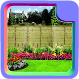 Beautiful Garden Fence Design icon