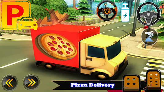 Pizza Car Delivery Simulator
