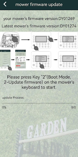 Robot Mower Screen 3