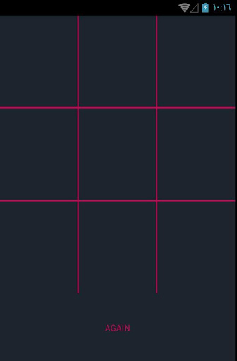 Android application tic_tac screenshort