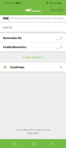 App screenshot