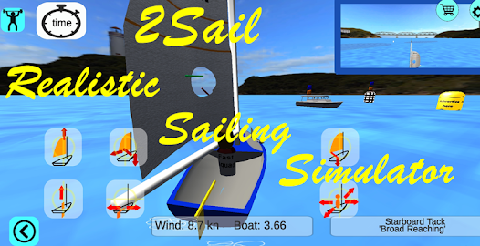 2Sail Sailing Simulator, 3D wi  screenshots 1