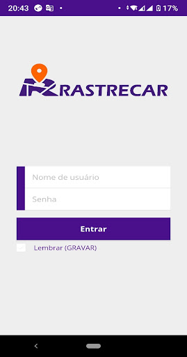 Android application RastreCar screenshort