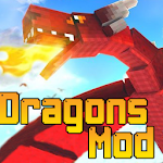Cover Image of ดาวน์โหลด Dragons Mod for Minecraft PE  APK