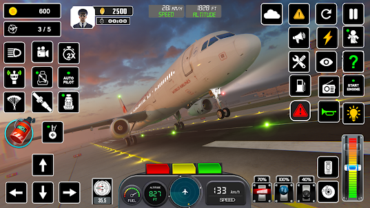 piloto vuelo simulador juegos