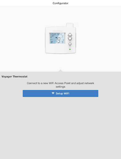 Venstar Configurator Screen 3