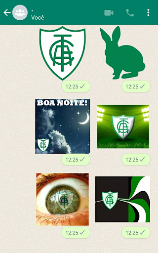 Figurinhas do América MG Screen 3