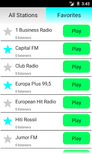 Android application Latvian Radio Online screenshort