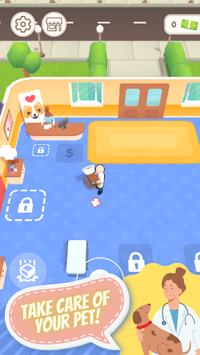 Android application Pet Idle - Animals Hospital screenshort
