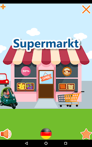 Supermarkt - Lernen & Spielen