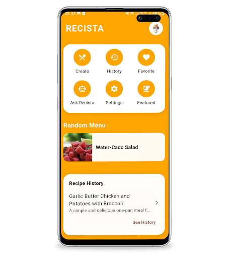 Recista - Recipe Assistant