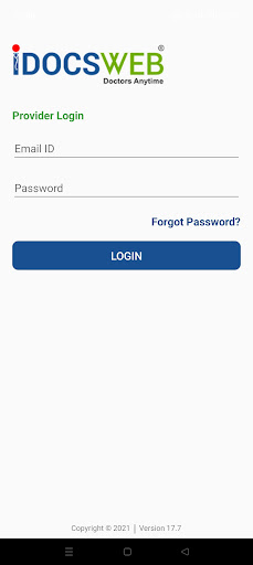 Android application iDocsWeb Provider screenshort
