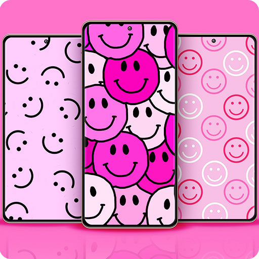 Android application Preppy Wallpaper Pink screenshort